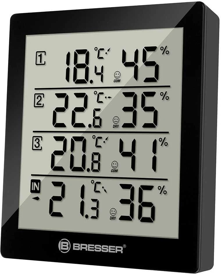 Bresser Temeo Hygro Quadro Meteorologinė stotis, balta