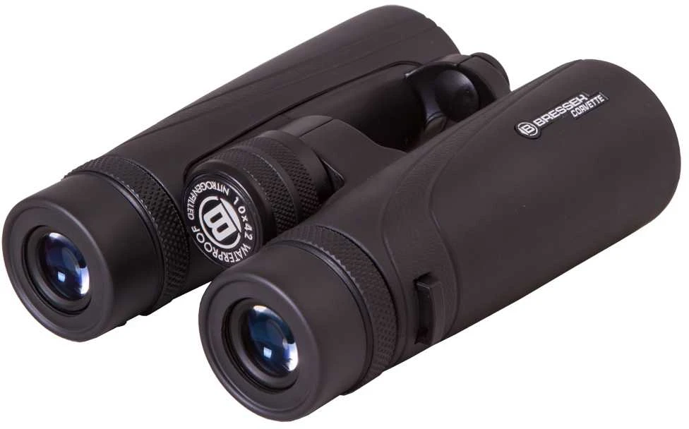 Bresser Corvette 10x42 WP PLUS kompaktiški neperšlampami žiūronai