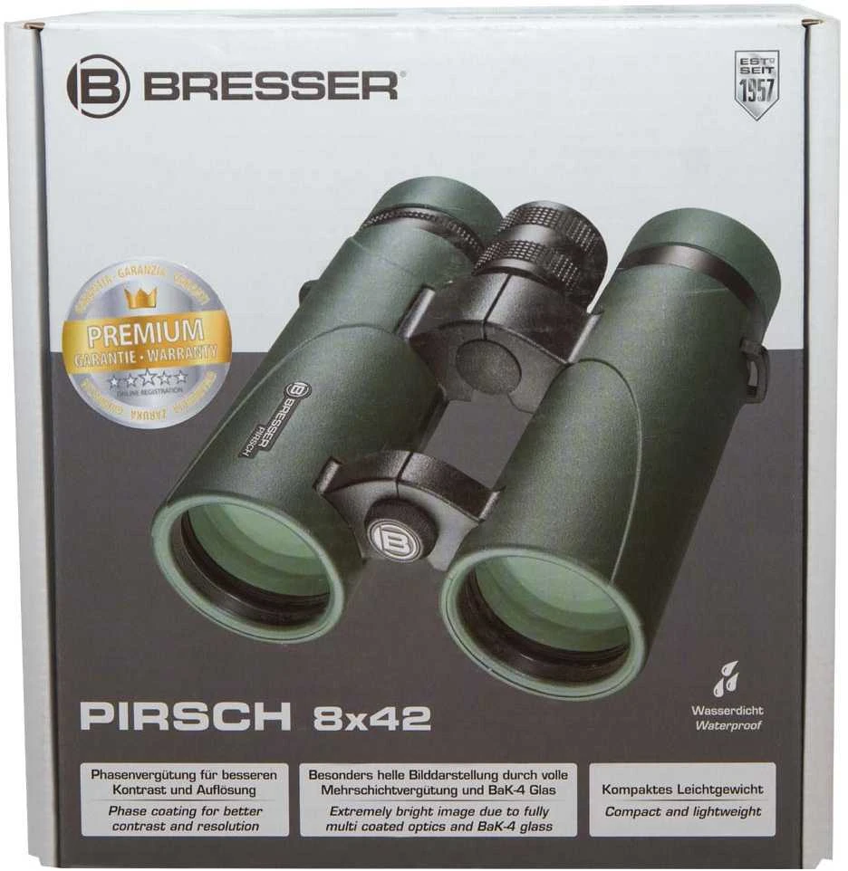 Žiūronai su fazine danga Bresser PIRSCH 8X42