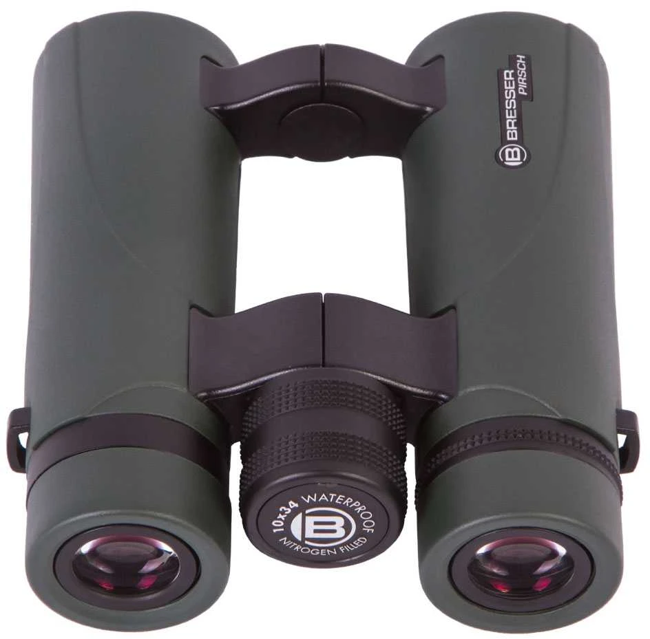 Bresser Pirsch PRO 10 x 34 žiūronai su fazinė danga