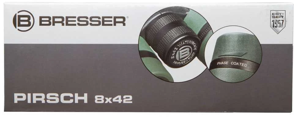 Žiūronai su fazine danga Bresser PIRSCH 8X42