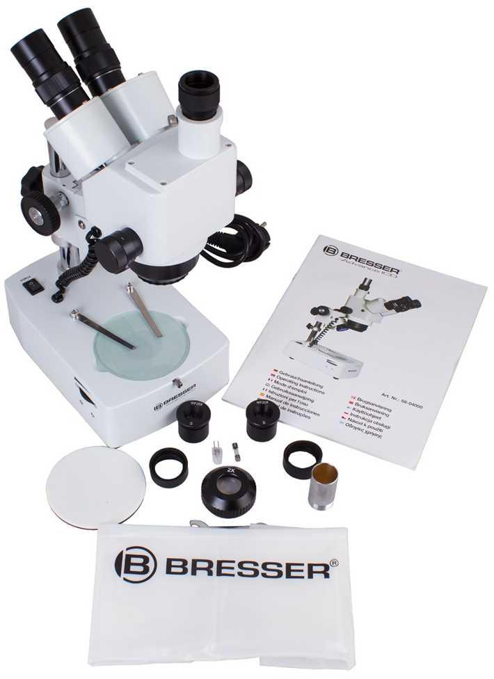 Stereomikroskopas Bresser Advance ICD 10X-160X