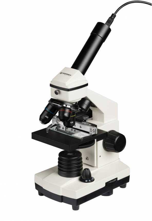 Mikroskopas su HD USB CAMERA Bresser Biolux NV 20X-1280X