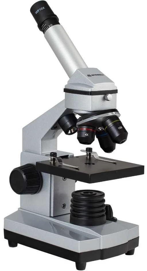 Mikroskopas BRESSER JUNIOR 40X-1024X su dėklu