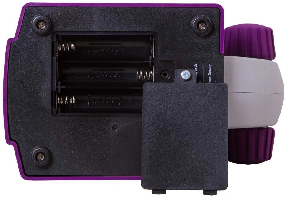 Mikroskopas Bresser Junior 40-640x - violetinis