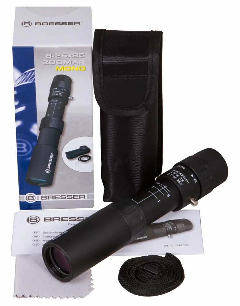 BRESSER 8-25x25 Zoom monoklis