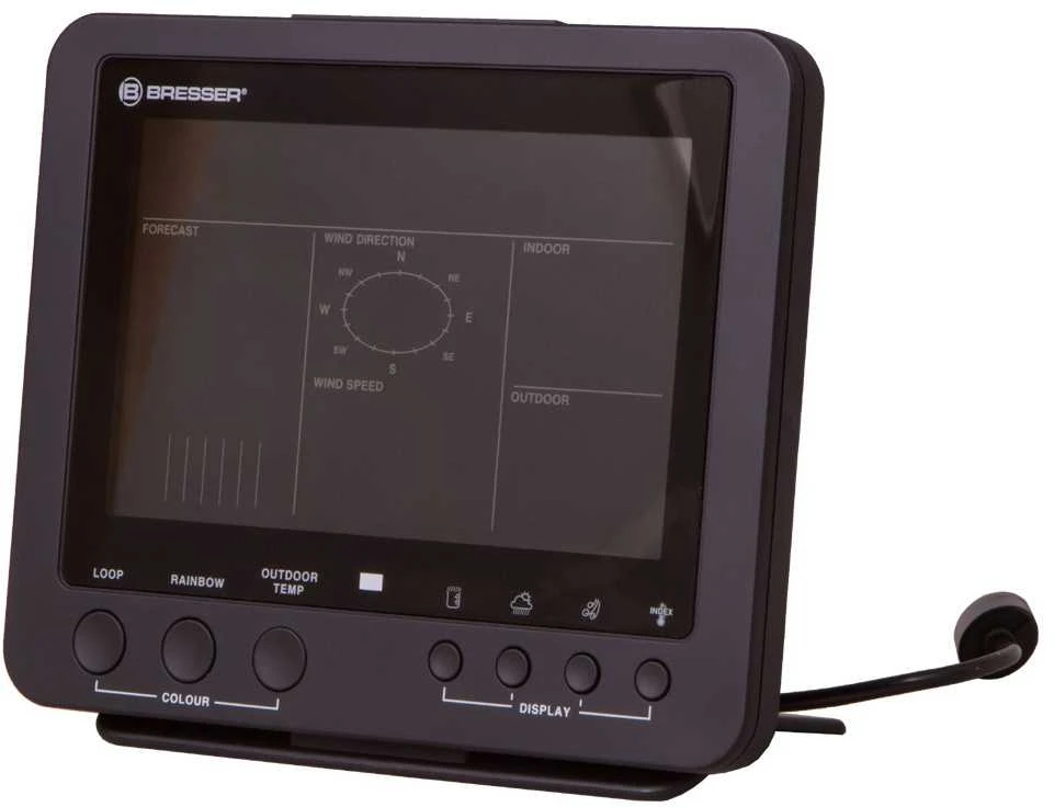 Bresser orų stotelė 5-in-1 Weather Center su spalvotu ekranu