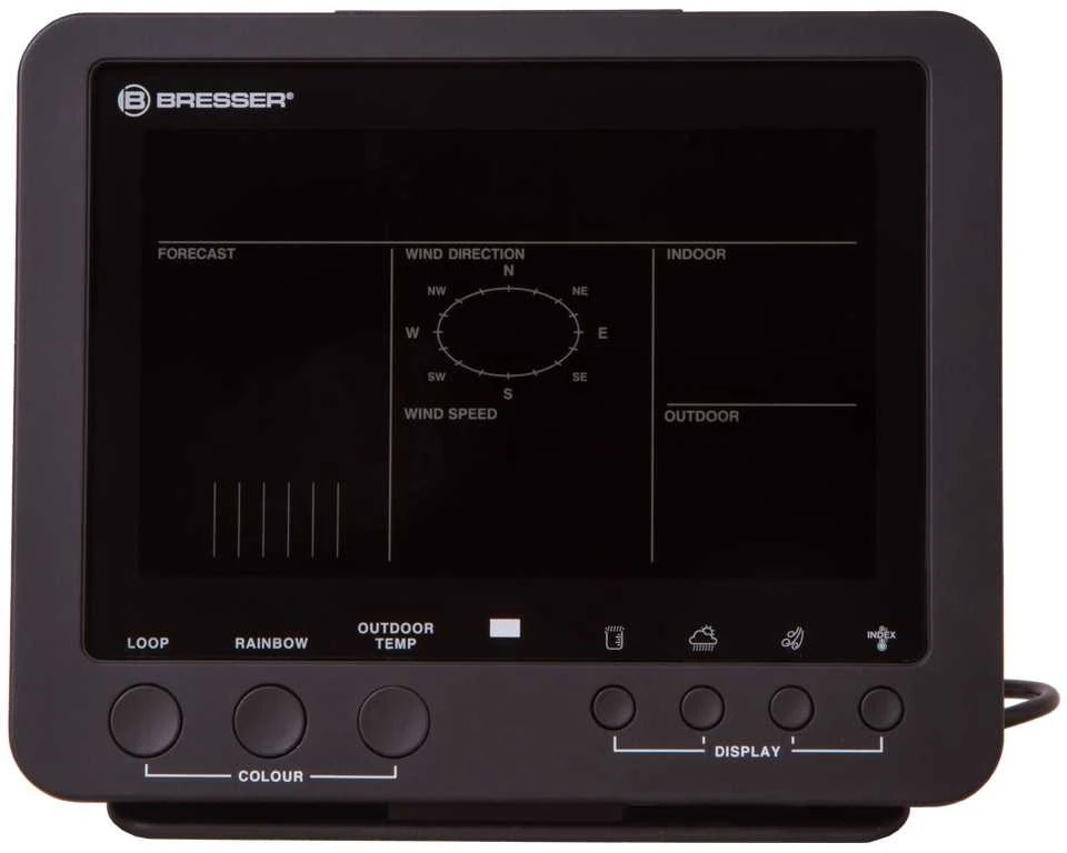 Bresser orų stotelė 5-in-1 Weather Center su spalvotu ekranu