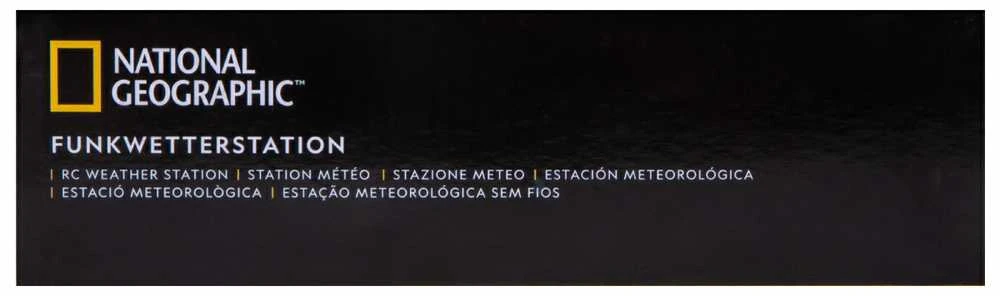 Meteorologinė stotis, skaidrus, belaidis, National Geographic