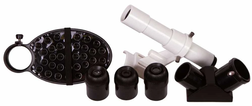 Teleskopas Bresser Classic 70/350 AZ 18 - 140x su išmaniojo telefono adapteriu