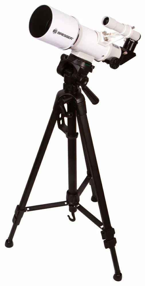 Teleskopas Bresser Classic 70/350 AZ 18 - 140x su išmaniojo telefono adapteriu