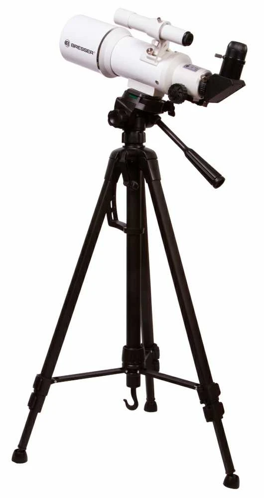 Teleskopas Bresser Classic 70/350 AZ 18 - 140x su išmaniojo telefono adapteriu