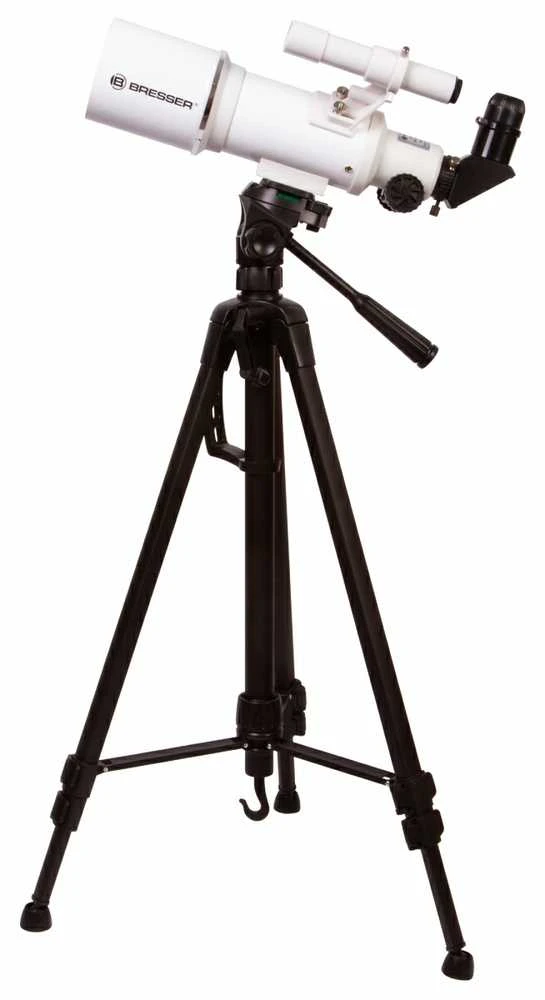 Teleskopas Bresser Classic 70/350 AZ 18 - 140x su išmaniojo telefono adapteriu