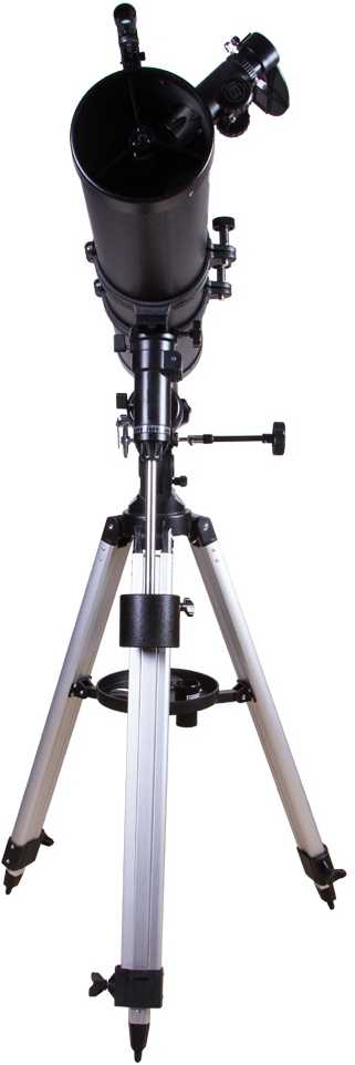 Teleskopas BRESSER Galaxia 114/900 EQ-Sky <228x su saulės filtru ir išmaniųjų telefonų ada