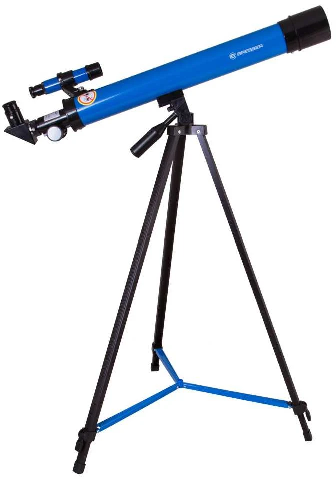 Teleskopas Bresser Junior 45/600 AZ Mėlynas