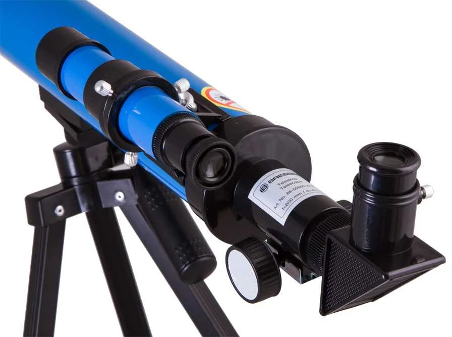 Teleskopas Bresser Junior 45/600 AZ Mėlynas