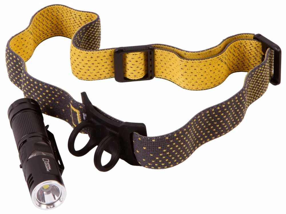 Žibintuvėlis tvirtinamas ant galvos 450 lm NATIONAL GEOGRAPHIC ILUMINOS 450 LED