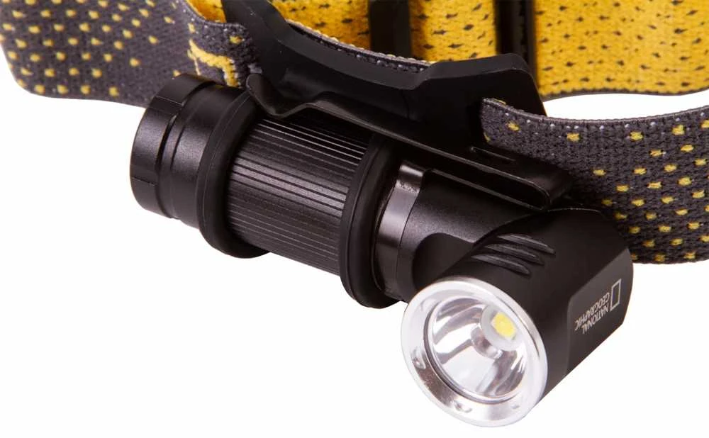 Žibintuvėlis tvirtinamas ant galvos 450 lm NATIONAL GEOGRAPHIC ILUMINOS 450 LED