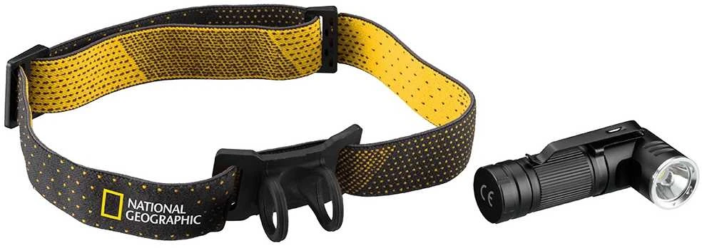 Žibintuvėlis tvirtinamas ant galvos 450 lm NATIONAL GEOGRAPHIC ILUMINOS 450 LED