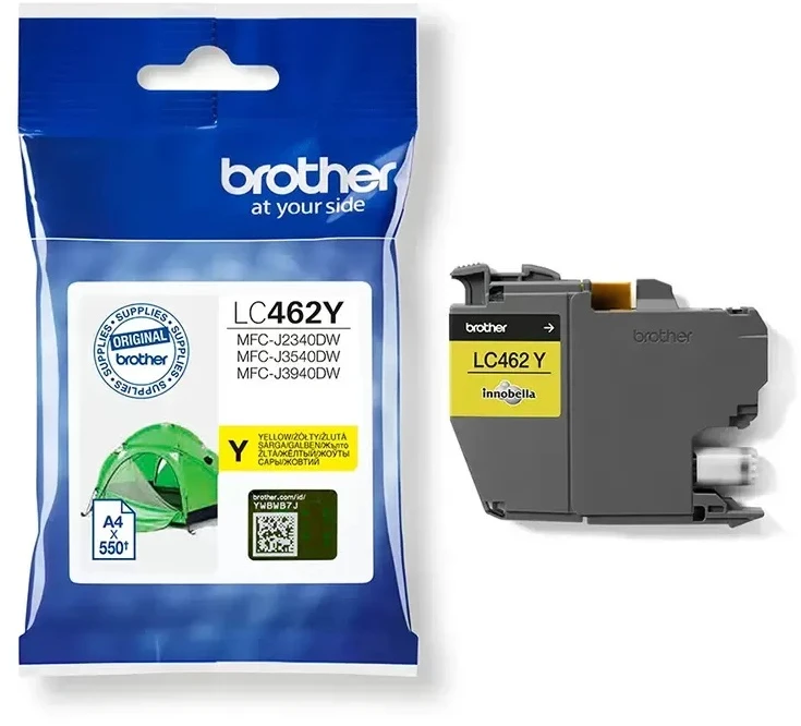 Brother LC462Y geltonas
