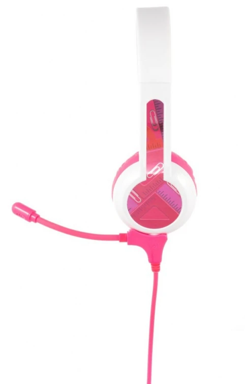 Buddyphones StudyBuddy ausinės rožinės spalvos