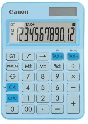 Canon LS-125KB-PBL melsvos spalvos stalinis skaičiuotuvas