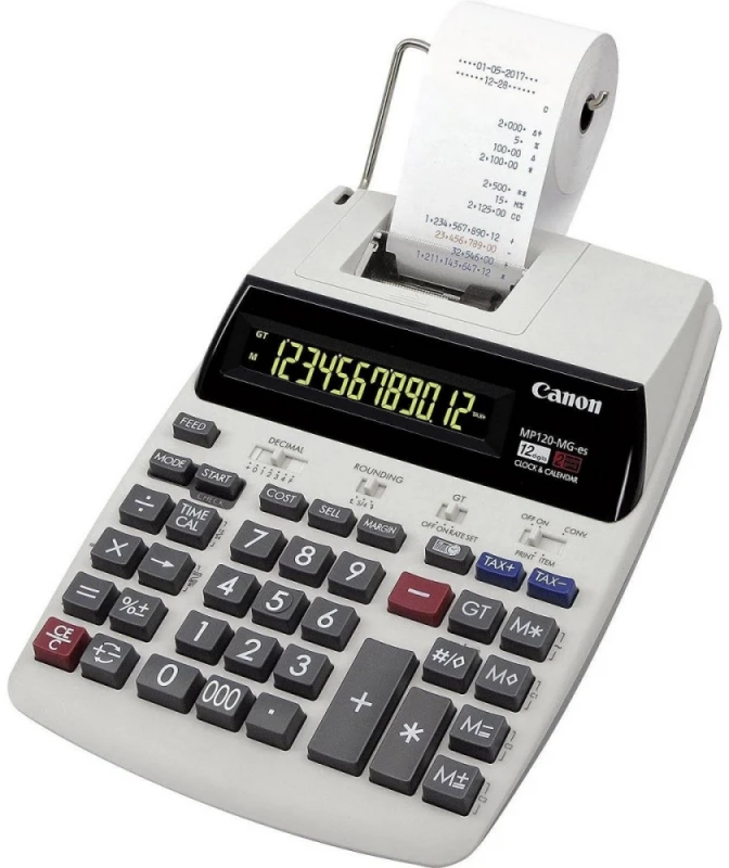 Canon MP120-MG-es II skaičiuotuvas Desktopas Spausdintuvo skaičiuotuvas Balta
