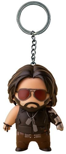 Cenega 3D raktų pakabukas Good Loot Cyberpunk 2077 – Johnny Silverhand