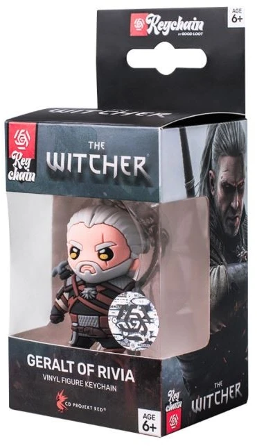 Raktų pakabukas Cenega Good Loot – The Witcher Geraltas iš Rivijos Good Loot 3D