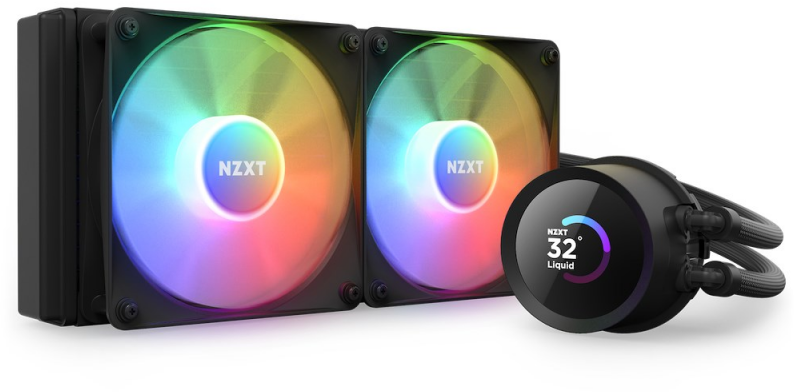 NZXT CPU vandens aušinimas Kraken 240 RGB LCD
