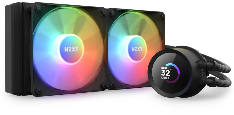 NZXT CPU vandens aušinimas Kraken 240 RGB LCD