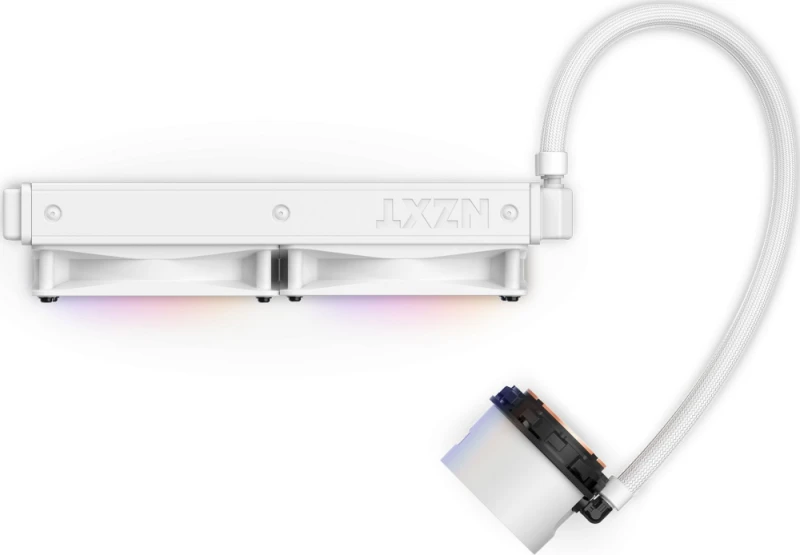 NZXT vandens aušinimas Kraken 240 RGB LCD Baltas