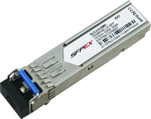 Šakotuvas Cisco 1000BASE-LX/LH SFP siųstuvo-imtuvo modulis, MMF/SMF, 1310 nm, DOM