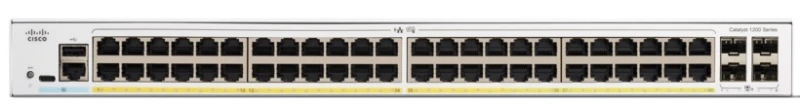Šakotuvas Cisco CATALYST 1200 48-PORT GE POE - 4X1G SFP