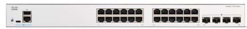 Šakotuvas Cisco CATALYST 1300 24-PORT GE 4X1G - SFP