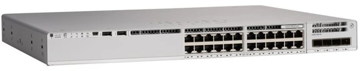 Šakotuvas „Cisco Catalyst 9200“ 24 prievadų „PoE+“, „Network Essentials“.