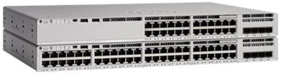 Šakotuvas „Cisco Catalyst 9200“ tik 48 prievadų duomenys, „Network Essentials“.