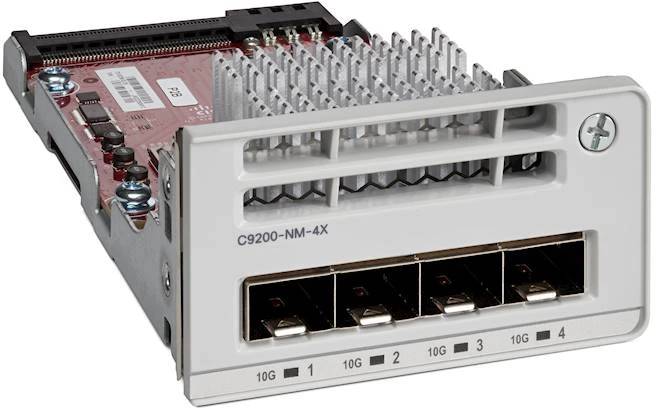 Šakotuvas Cisco CATALYST 9200 4 X 10G - NETWORK MODULE