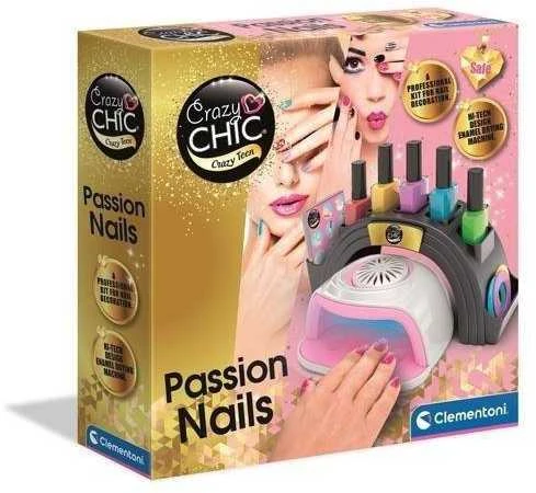 Manikiūro rinkinys Clementoni Crazy Chic 50852 vaikams nuo 8 metų
