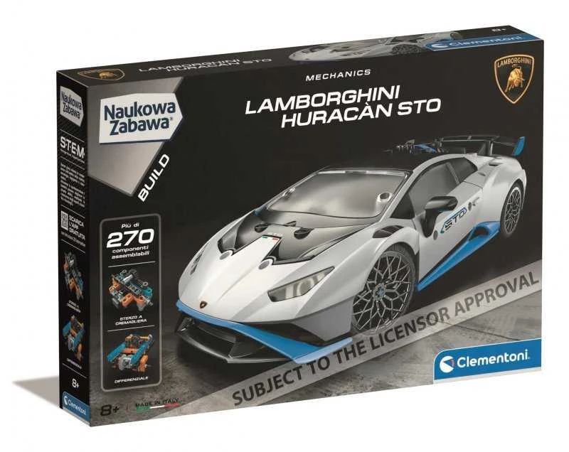 Clementoni Konstravimo rinkinys Lamborghini Huracan modeliui