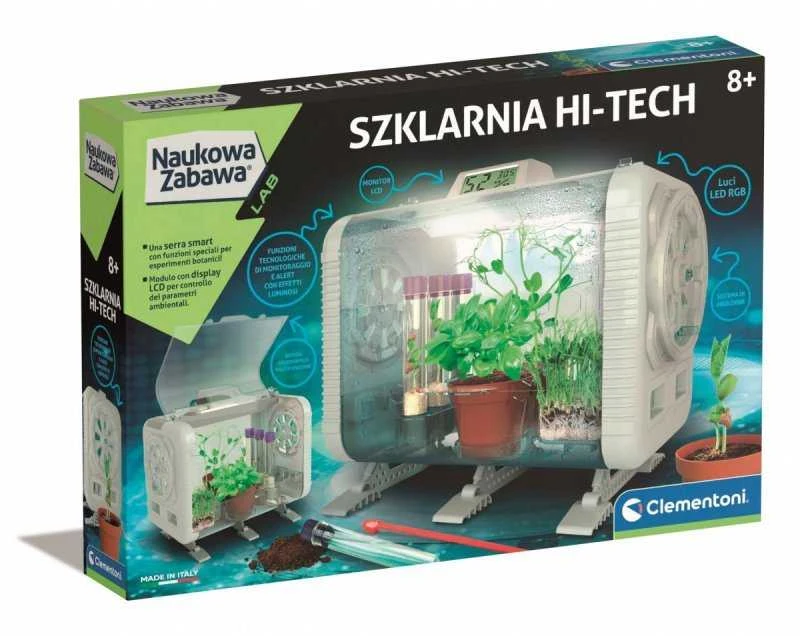 Šiltnamis Clementoni 50915 su Jutikliais ir LCD Ekranu