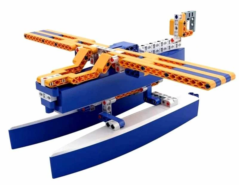 Mechanikos laboratorijos konstravimo rinkinys – plūduriuojantis Trimaranas – Clementoni 50698