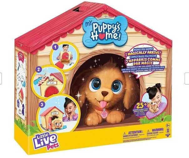LITTLE LIVE PETS Interaktyvus rinkinys „Šuniuko namelis“