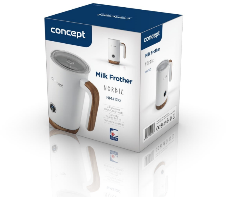 Concept Pieno Plaktuvas - Nordic NM4100 Balta