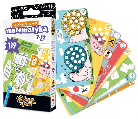CzuCzu 5952670 edukacinis žaidimas Twisted Mathematics 7-12 metų