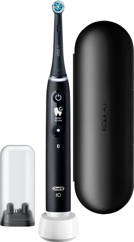 Braun iOM6.1B6.3DK Oral-B iO6 Elektrinis Dantų Šepetėlis Juodas Onyx
