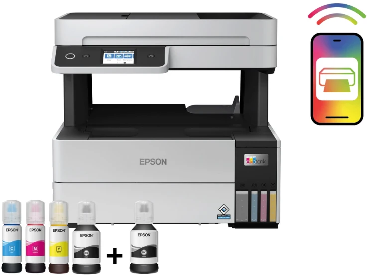 Spausdintuvas Epson | daugiafunkcis įrenginys | EcoTank L6460 | Inkjet | Spalvotas | 3-in-1 | Wi-Fi | Juodas and baltas