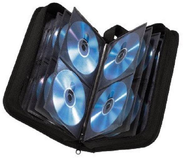 Hama - CD WALLET 64 CD JUODA