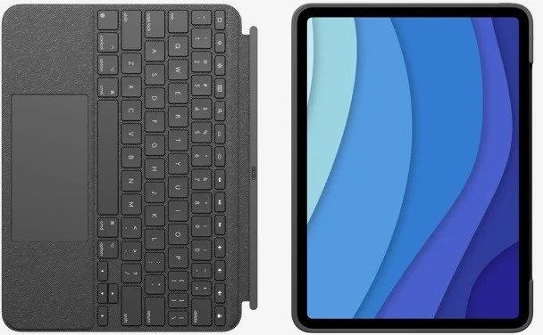 „Logitech Combo Touch“, skirtas „iPad Pro 11“