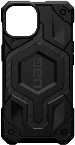 UAG Urban Armor Gear dėklas MONARCH, suderinamas su „MagSafe“, skirtas IPHONE 14 Plus, juodas